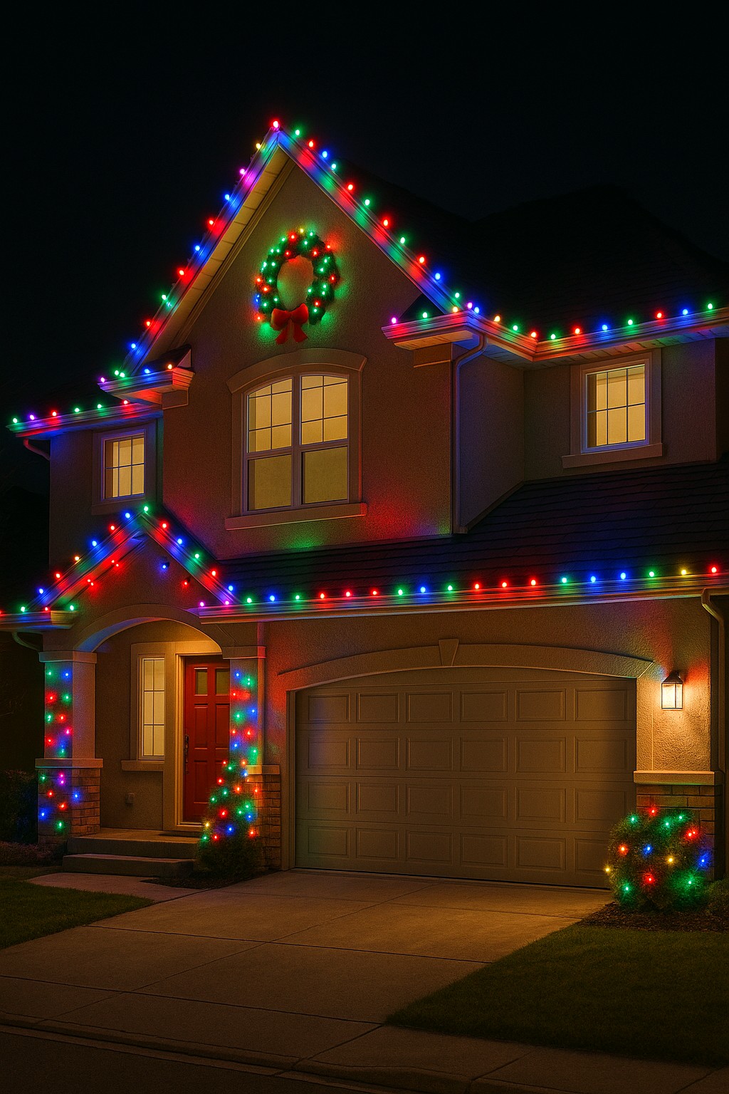 Holiday lights example